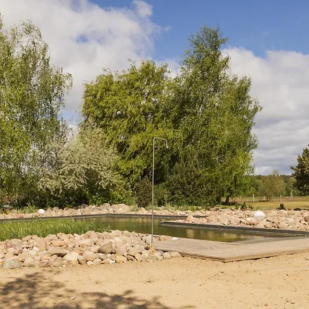 Reetdachhaus Mit Schwimmteich In Krienke - Barrierefrei, Sauna & Kamin Сasa de vacaciones *