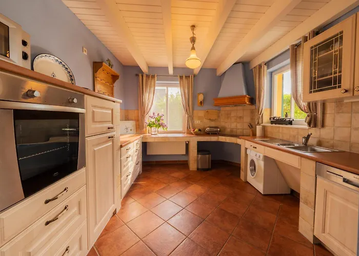 Reetdachhaus Mit Schwimmteich In Krienke Rankwitz