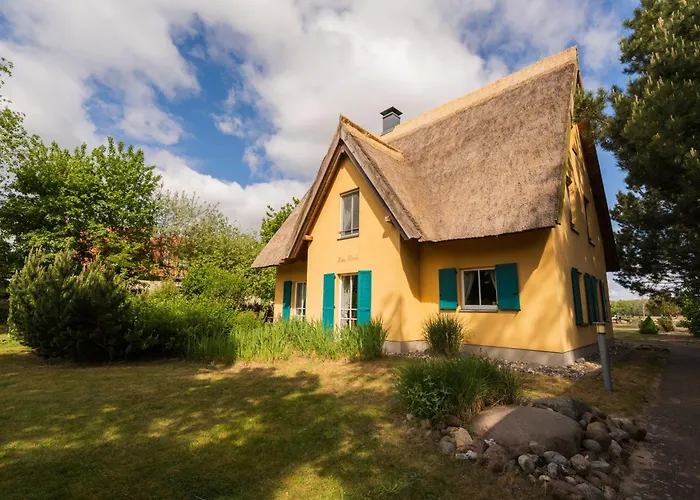 Reetdachhaus Mit Schwimmteich In Krienke * Rankwitz